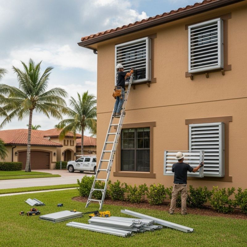Hurricane Shutter Installation in Denver, CO