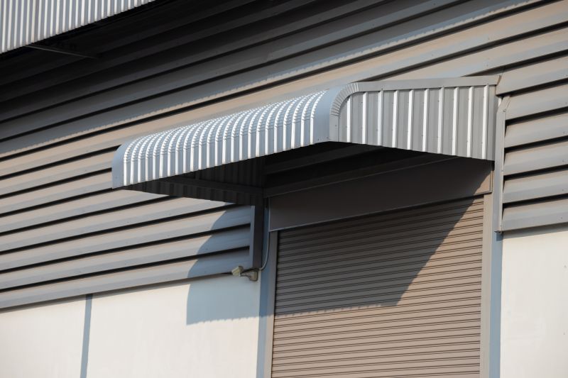 Repaired Metal Awnings